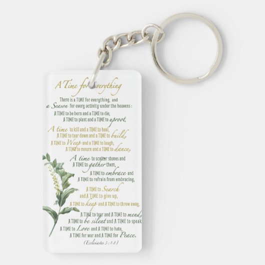 Acryl-Schlüsselanhänger Schlüsselanhänger (Rückseite)