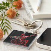 Acryl-Schlüsselanhänger Schlüsselanhänger (Vorderseite rechts)