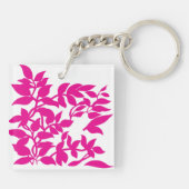 Acryl-Schlüsselanhänger Schlüsselanhänger (Rückseite)