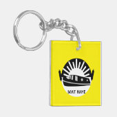 Acryl-Schlüsselanhänger Schlüsselanhänger (Vorderseite links)