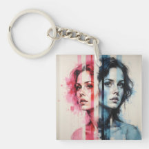 Acryl-Schlüsselanhänger