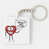 Acryl-Schlüsselanhänger Schlüsselanhänger (Rückseite)