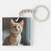 Acryl-Schlüsselanhänger Schlüsselanhänger (Rückseite)