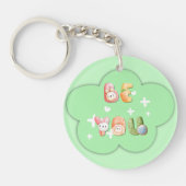 Acryl Schlüsselanhänger | Sei du (Vorderseite)