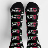 Acryl-Schlüsselanhänger Socken (Oben)