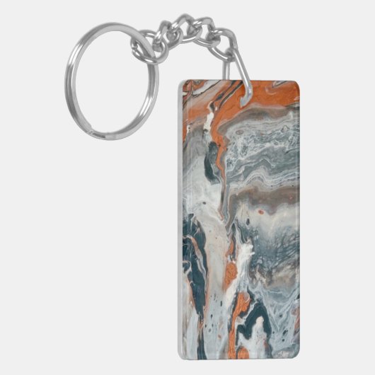 Acryl-Schlüsselanhänger Strata Schlüsselanhänger (Vorderseite links)