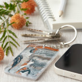 Acryl-Schlüsselanhänger Strata Schlüsselanhänger (Vorderseite rechts)