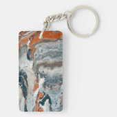 Acryl-Schlüsselanhänger Strata Schlüsselanhänger (Rückseite)