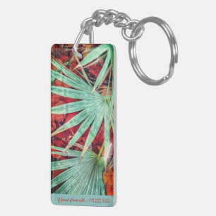 Acryl-Schlüsselanhänger "Tropic Palm" Schlüsselanhänger