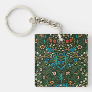 ACRYL SCHLÜSSELANHÄNGER: WILLIAM MORRIS "TULIPS" SCHLÜSSELANHÄNGER
