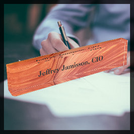 Acryl-Schreibplatte Canyon Swirl 2 Personalisiert Namensplakette