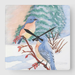 Acryl-Uhr Quadratische Wanduhr