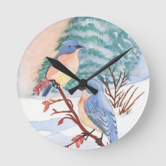 Acryl-Uhr Runde Wanduhr (Vorderseite)