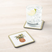 Acryl-Untersetzer-Set - Ananas Getränkeuntersetzer (Rechte Seite)