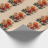 Acryl-Wandkunst Geschenkpapier (Ecke)