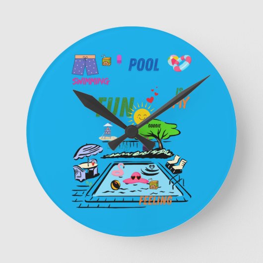 Acryl Wanduhren (Vorderseite)