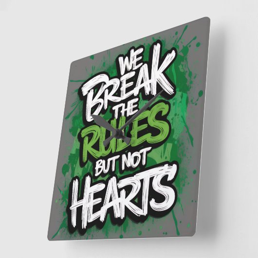 Acryl Wanduhren (Winkel)