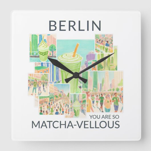 Acryl Wanduhren (Vorderseite)