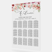 Acryl Wasserfarbe 15 Tische Hochzeitskarte Acrylschild (Winkel)