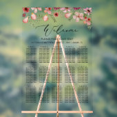 Acryl Wasserfarbe 15 Tische Hochzeitskarte Acrylschild (Neutral)