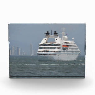 Acrylblock der Kreuzfahrt-7x5 Fotoblock