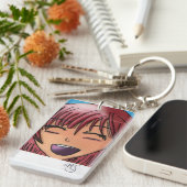 Acrylentwurf Ihr eigener Schlüsselanhänger (Vorderseite rechts)