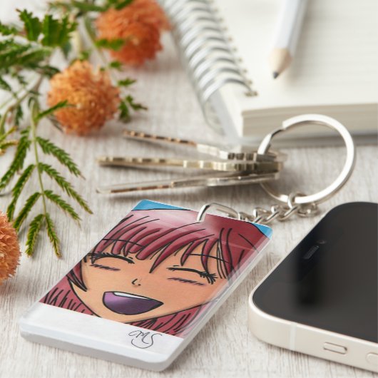 Acrylentwurf Ihr eigener Schlüsselanhänger (Vorderseite rechts)