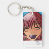 Acrylentwurf Ihr eigener Schlüsselanhänger (Vorderseite)