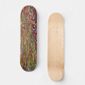 Acrylexplosion Skateboard (Vorderseite)