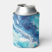 Acrylfarbe, abstrakte Farbtöne Dosenkühler (Kanne Vorderseite)