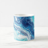 Acrylfarbe, abstrakte Farbtöne Kaffeetasse (Mittel)