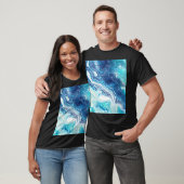 Acrylfarbe, abstrakte Farbtöne T-Shirt (Unisex)