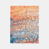 Acrylfarbe Fleecedecke (Vorderseite)