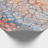 Acrylfarbe Geschenkpapier (Ecke)