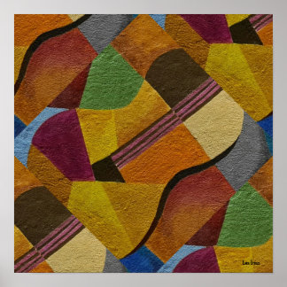 Acrylic Art Poster Modern