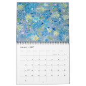 Acrylic Artwork Wall Calendar Kalender (Jan 2027)