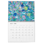 Acrylic Artwork Wall Calendar Kalender (Mär 2026)