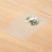 Acrylic baptism  acryleinladungen (Ablage )