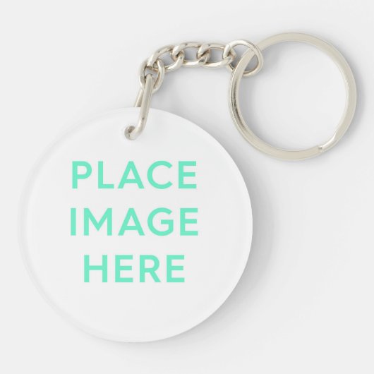 Acrylic Circle Schlüsselanhänger - Souvenir Gift D (Rückseite)