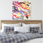 Acrylic contemporary Painting  Leinwanddruck (Insitu (Schlafzimmer))