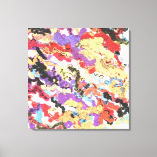 Acrylic Contemporary Painting  Leinwanddruck (Vorderseite)