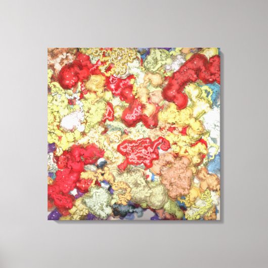 Acrylic Contemporary Painting  Leinwanddruck (Vorderseite)