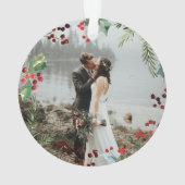 Acrylic First Christmas Ornaments - Mr. und Mrs. Ornament (Rückseite)