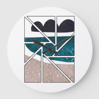 Acrylic Große Wanduhr