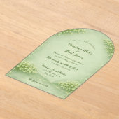 Acrylic Invitation Acryleinladungen (Ablage )