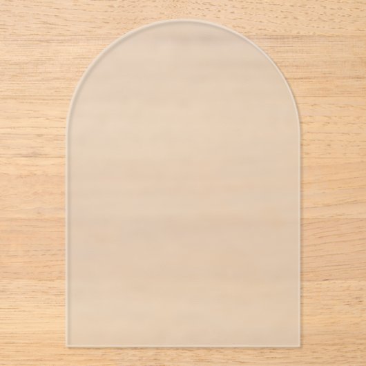 Acrylic Invitation Acryleinladungen (Vorderseite)