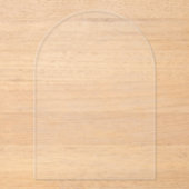 Acrylic Invitation Acryleinladungen (Vorderseite)