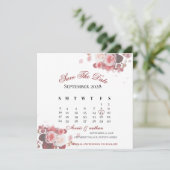 Acrylic Invitation save the date  Einladung (Stehend Vorderseite)