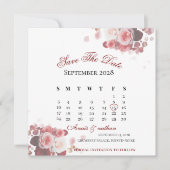 Acrylic Invitation save the date  Einladung (Vorderseite)