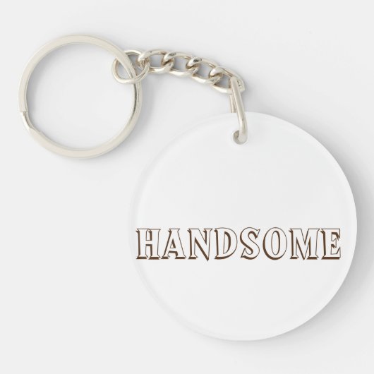 Acrylic Keychain, Keychains & Lanyards Schlüsselanhänger (Vorderseite)